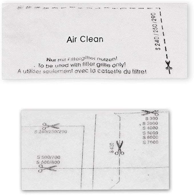 Airclean 3D Efficiency Dust Bags,12pcs FJM Vacuum Bags Replacement Compatible with Complete C1 C2 Vacuum Cleaner with 2 Set Filters