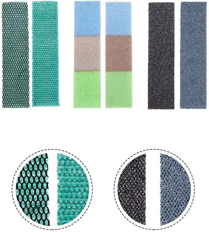 2Pcs Air Conditioner Filter Pads, Air Conditioner Replacement Filter Cotton For AC Window Unit, Air Conditioner Washable Reusable High Air Flow Filte(B)