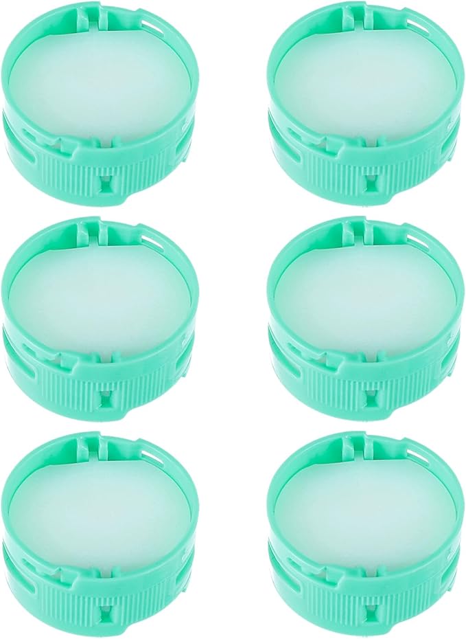 Odor Neutralizer Cartridge Replacement for Shark Vacuum Cleaner, Compatible with AZ3000 AZ3002 HZ3000 HZ3002 IZ862H IZ562H ZD550, 6pcs Green Original, 1.5 inches, HEPA, VACUUM FILTER, Filter