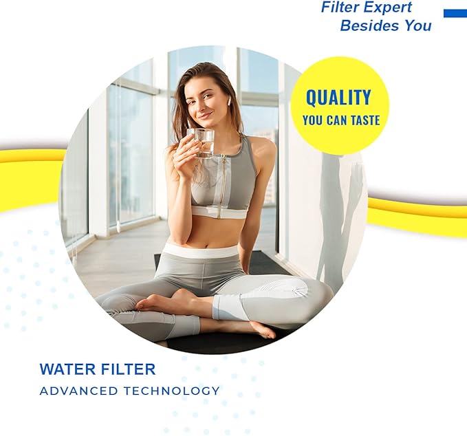 Replacement for Brita Longlast Water Filter Pitcher for drinking water, Compatible with standard Mavea 107007, Brita Classic 35557, ob03, maxtra, lead removal, 6PACK