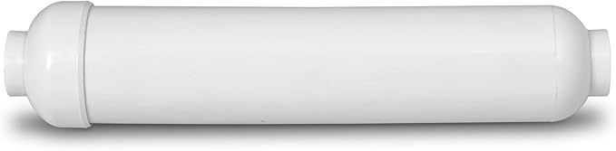 10-inch Universal Alkaline in-line Water Replacement Filter - PH Enhancer, and Re-Mineralizer – Post Filter for Under-Sink or Reverse Osmosis System - Restore Essential Minerals Set of 2
