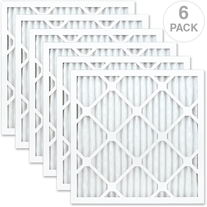 AIRX FILTERS WICKED CLEAN AIR. HEALTH 16x16x1 Air Filter MERV 13 Premium Pleated Air Filter - Made in the USA - Box of 6