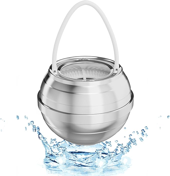 Chrome Bath Filter for Tub - 8 Stages Bath Filter- Removes Hundreds of Contaminants, Purify Your Bathwater for Healthier Skin and Hair