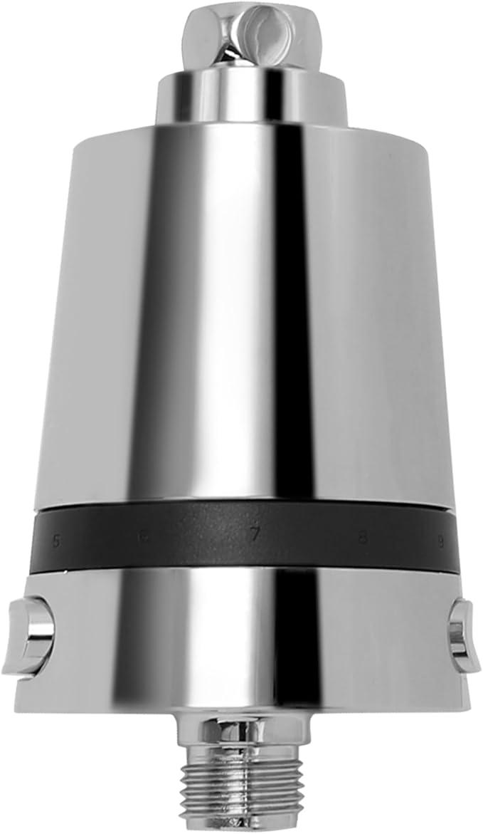 Advanced Hard Water Shower Filter Cartridge - KDF-55 Removes 99% Chlorine & Rust - Stops Dry Skin & Hair Damage - Universal Fit for Rain/Handheld Heads,CP