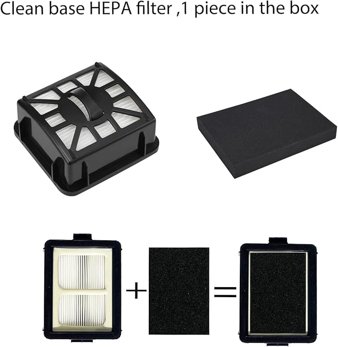 Replacement Parts for Shark AI AV2511AE AV2501S AV2610WA AV2501AE RV2502AE RV2610WA UR2500SR RV2520 AV2510 Accessories Kit :Main Roller Brush/Cover HEPA Filters Foam/Primary Filter Sweep Side Brushes