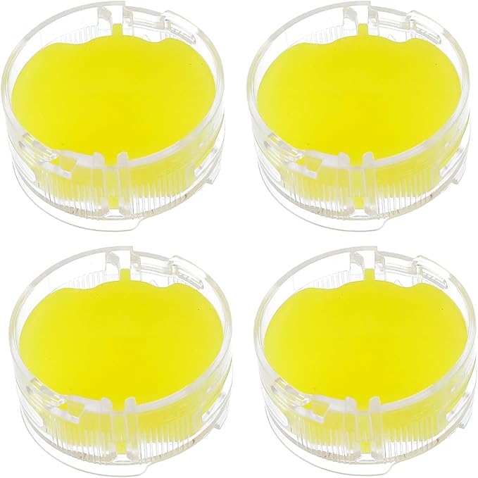Odor Neutralizer Cartridge Replacement for Shark AZ3000 AZ3002 HZ3000 HZ3002 HZ702 IZ862H IZ562H ZD550 ZU102 LA702 Odor Elimination Replacement 1541FC3000(Pack of 4pcs,Lemon)
