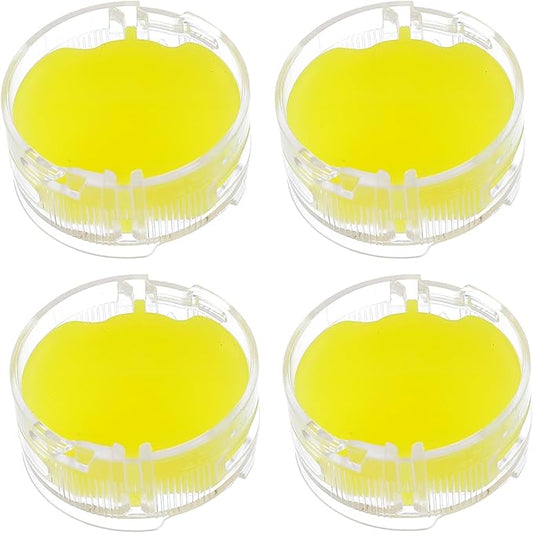 Odor Neutralizer Cartridge Replacement for Shark AZ3000 AZ3002 HZ3000 HZ3002 HZ702 IZ862H IZ562H ZD550 ZU102 LA702 Odor Elimination Replacement 1541FC3000(Pack of 4pcs,Lemon)