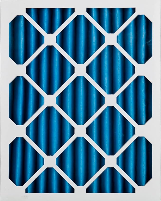 Nordic Pure 14x25x2 (13 1/2 x 24 1/2 x 1 3/4) Pleated Air Filters MERV 7 Plus Carbon 3 Pack