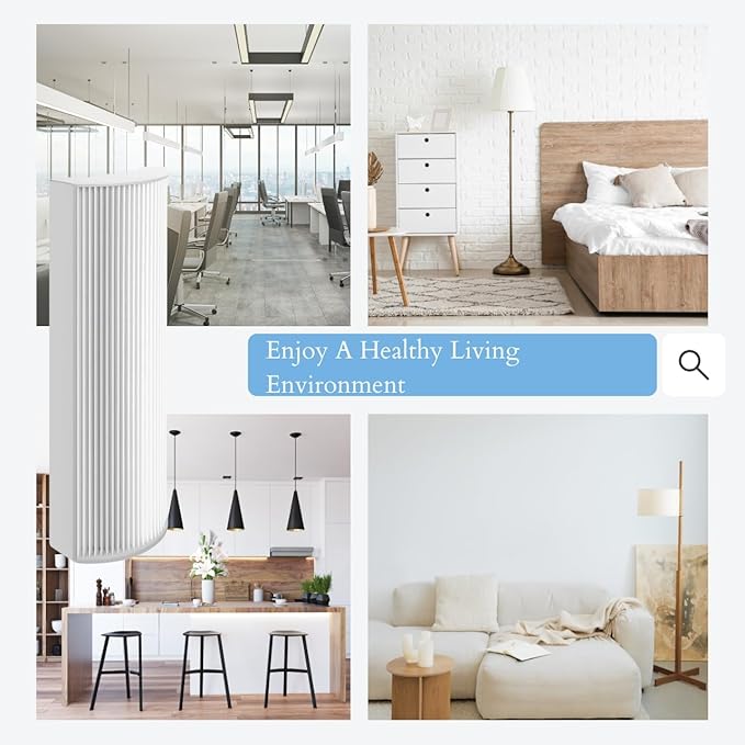 Nispira True HEPA Air Filter Replacement Compatible with Envion Therapure Air Purifier Models TPP220, TPP220F, TPP220H & TPP220M - 12.5” x 4.35” x 2.1” (2 Pack)