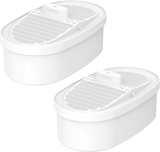 Replacement Filter for Waterdrop® WD-PF-01A Plus, Reduces PFOA/PFOS, Chlorine, Compatible with Waterdrop® Pitchers, Lasts 3 Months or 200 Gallons, Pack of 2