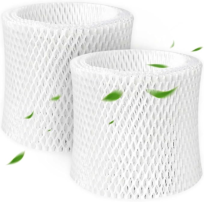 HC-888 Humidifier Replacement Wicks Filters: for Honeywell HC-888 Fits HCM890 HCM890C HCM890-20 HCM-890 HCM-890-C HCM-890-20 Duracraft DCM200 DH890C HCM890 DH888 DH890 Series 157855 D88-ID, 2-Pack
