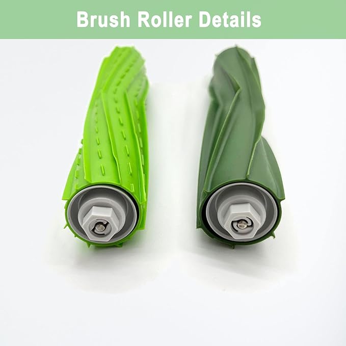 roomba i7 replacement parts for irobot Roomba i3 i3+ i4 i6 i6+ i7 i7+ i8 i8+/Plus E5 E6 E7 J7 I,E &J Series vacuum cleaners, 3 set of rubber brushes 10 filters 10 side brushes