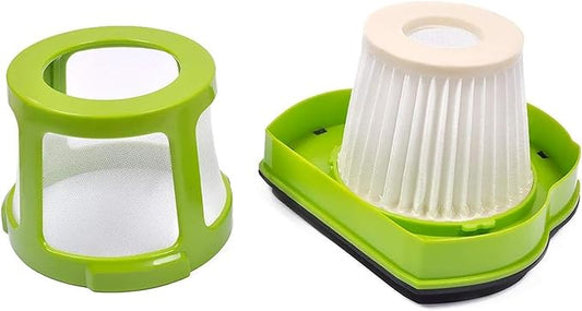 KEEPOW Replacement Filters Compatible with Bissell Pet Hair Eraser Hand Vacuum Cleaner Models 1782 17823, Part 160-8653 160-8654 1608653 1608654, 1 Pack