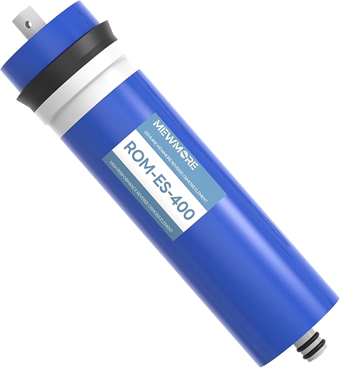 400 GPD RO Membrane, 12"x3" Reverse Osmosis Membrane Filter Replacement Element for Under Sink RO Drinking Water Filter Purifier Filtration System, 1-Pack