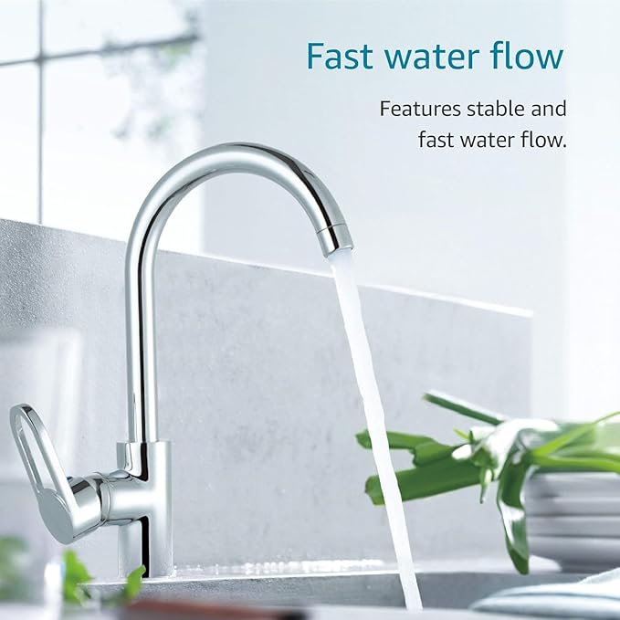 AQUA CREST FQK1K Under Sink Water Filter, NSF/ANSI 42 372 Certified, 1350 Gallons, Replacement for GE FQK1K, FQK2J, GXK185K and GX1S50R (Pack of 2)