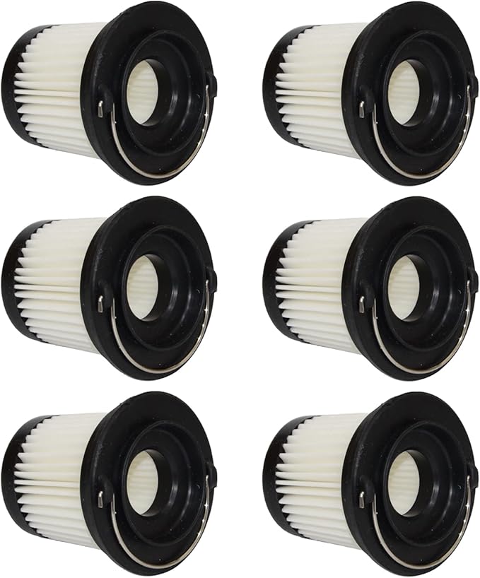 PUREBURG 6-Pack Replacement Filter Compatible With Autobot VX, Vmini V automotive Vacuum Cleaner,Dust Hair large particles dander