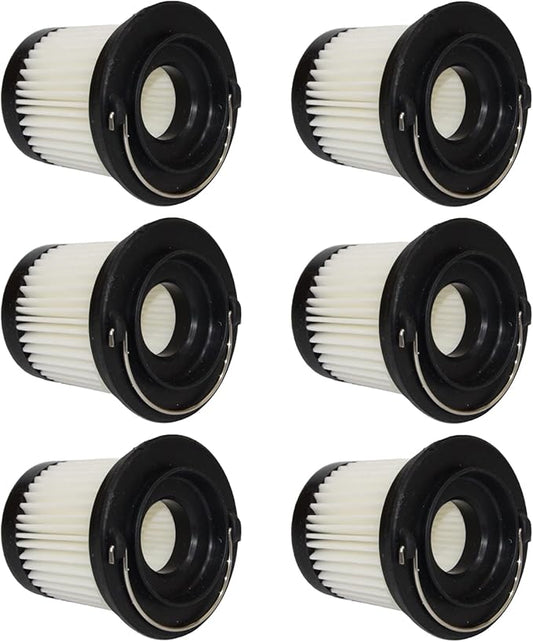 PUREBURG 6-Pack Replacement Filter Compatible With Autobot VX, Vmini V automotive Vacuum Cleaner,Dust Hair large particles dander