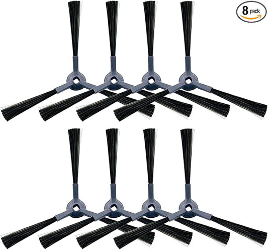 Upgraded Side Brushes Replacement for Shark IQ R101AE RV1001AE AV912S AV911S AV1010AE RV1000 AV970 AV993 AV1002AE Shark AI AV2501S AV2501AE RV2610WD RV2610WA RV2502AE RV2520AOUS Robot Vacuum Cleaner