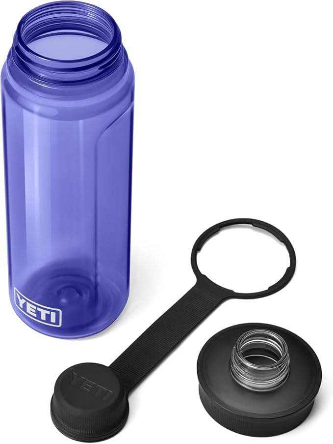 YETI Yonder Water Bottle with Yonder Tether Cap, Lightweight, Leakproof and BPA-Free