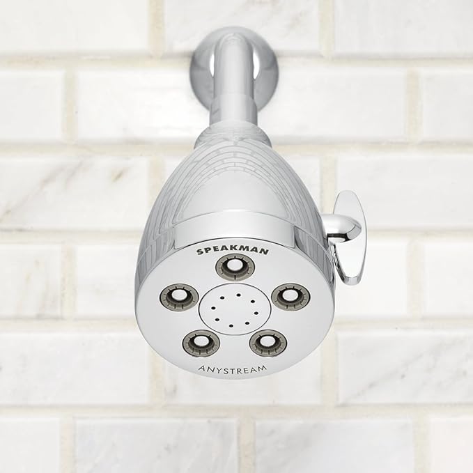 Speakman S-2005-H-E2 Hotel Anystream Shower Head for Stylish Bathroom Décor, 2.0 GPM, Chrome