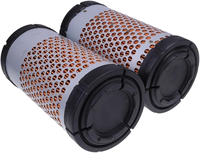DVPARTS 2PK New Air Filter 6C060-99410 6A100-82630 K7311-82390 GA100-82630 For Kubota B1700 B21 B2100 B2301 B2320 B2400 B2410 B26 B2601