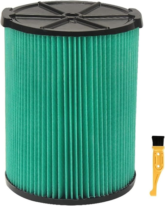 Wet/dry Vac Filter VF6000 Compatible with Ridgid Shop Vac 5-20 Gallon & Husky 6-9 Gal Wet/Dry Vacuums,Replacement VF6000 Filter 1PACK