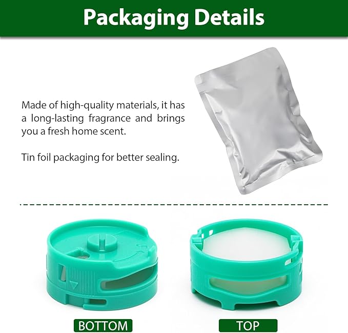 [6 Pack] Odor Neutralizer Technology Replacement Cartridges: Compatible with Shark AZ3000 AZ3002 HZ3000 HZ3002 HZ702 IZ862H IZ562H ZD550 ZU102 LA702 Vacuum Cleaner & Air Purifier - 1541FC3000 Original