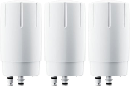 Water Faucet Filter by DESENRUIS Compatible with Brita Faucet Filter,36311 On Tap Water Filter System, Compatible with FR-200, FF-100 Replacement filter,Reduce Lead and Chlorine,Pack of 3