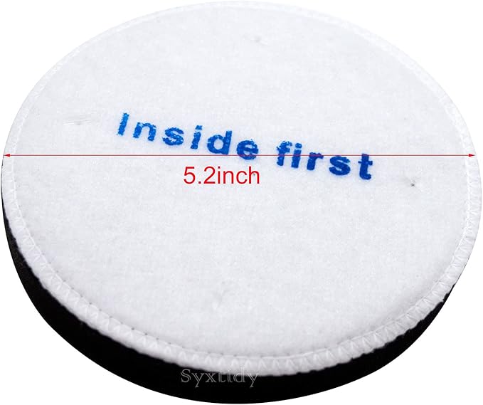 Vacuum Filters for Eureka,Powerspeed Vacuum Filters Replacement for Eureka NEU182A, NEU182B, NEU180, NEU181, NEU188, NEU202,NEU280 Bagless Upright Vacuum Cleaner, Part E0202 (5 Pack)