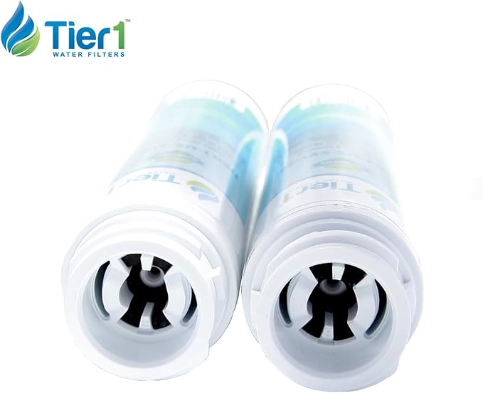 Tier1 Undersink Water Filter Replacement for GE FQSVF, GXSV65, GNSV70, GNSV75 - Carbon Block Media Reduces Chlorine and Other Water Contaminants - 4 Pack