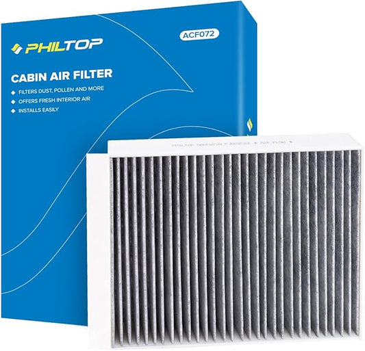 PHILTOP Cabin Air Filter, ACF072 (CF11719) Replaces for C300, C400, C43, CLS450, CLS53, E400, E43, GL350, GL450, GL63, GLC300, GLC350e, GLE300D, GLE350D, GLS350D, ML250, ML350 Filter