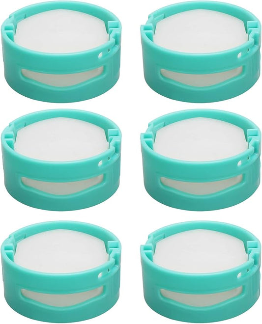 6 Pack Replacement Filters Compatible With LA492 HZ4002 AZ3000 AZ3002 IZ862H IZ562H HZ3000 ZD550 AZ4002 Vacuum, Compatible With HP301 HP302