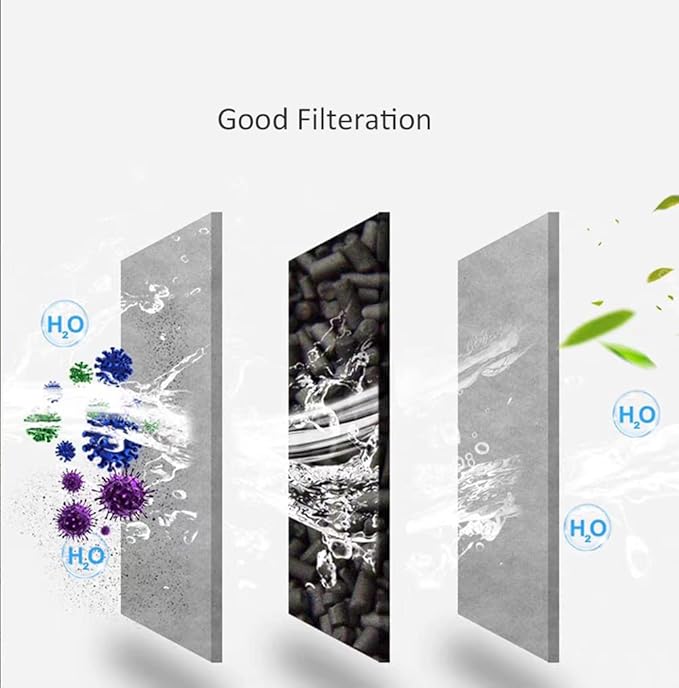 4in * 4in * 4in 2pcs Water Purification, Cube Activated Carbon Nano Water Purification Filter for Water Aquarium Fish Tank Activated Carbon pellets.