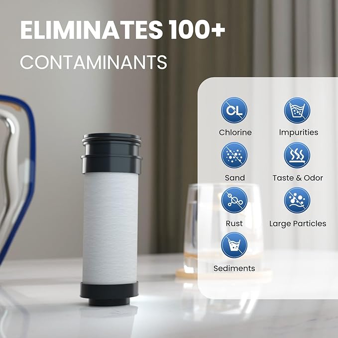 GOLDEN ICEPURE JFC014 Replacement for Brita® Stream Pitcher Water Filter, Brita® OB05 Filter Pitchers and Dispensers 3PACK