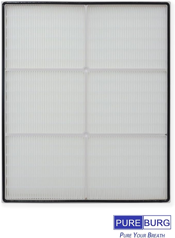 PUREBURG F321 Replacement Filter Compatible with Dri-Eaz DefendAir HEPA 500 Air Scrubber (Model F284), H13 HEPA 16 x 19 x 2 Air Clean Air Purifier