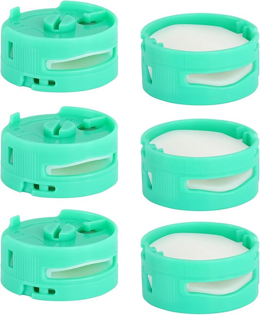 6 Packs Odor Neutralizer Cartridges Replacement Compatible with Shark AZ3000 AZ3002 HZ3000 HZ3002 IZ862H IZ562H ZD550 ZU102 Upright Vacuum, HP152 HP301 HP302 Air Purifier, Part# 1541FC3000(Original)