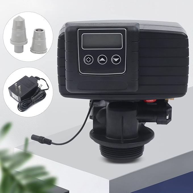 5600XSTST Time Type Water Softener Water Softener System 3W Water Softener Control Valve Digital Filter Control Head for Softening and Purifying Water