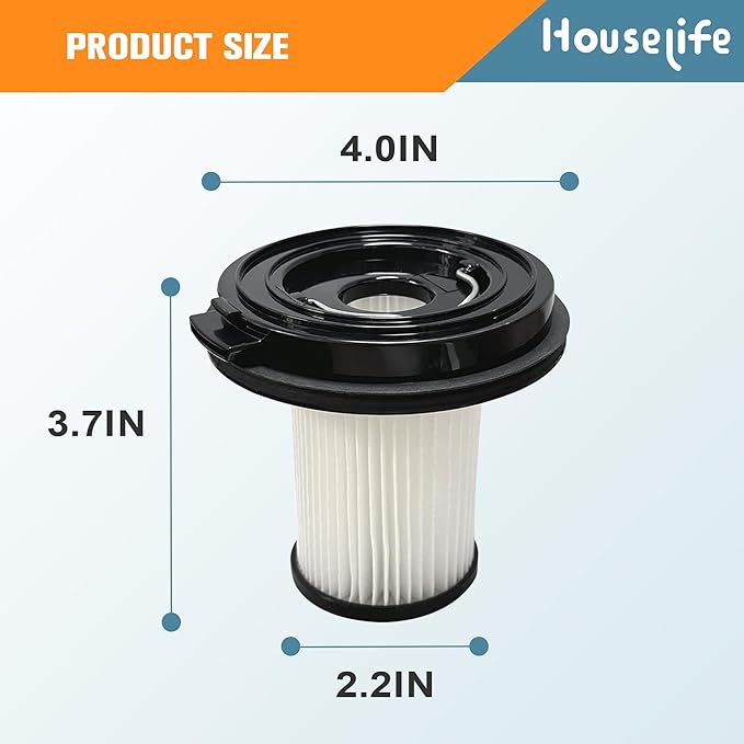 Replacement Filter Compatible with Bissell CleanView XR 200W and CleanView XR Pet 300w Cordless Stick Vacuum Cleaner 3789,3789U,3789X,3797,3797V,3797W, 6 Pack