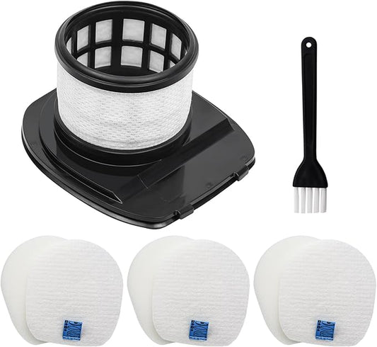 VIEWALL IX141 Filter Replacement for Shark IX140 IX142 IX144 IZ140 IZ141 IZ142 IZ242 WZ140 WZ240 WZ250 UZ145 UZ155 QZ140 Pet Cordless Stick Vacuum, Part 616FJ140 & 617FJ140, 1 HEPA 3 Foam Felt Filter
