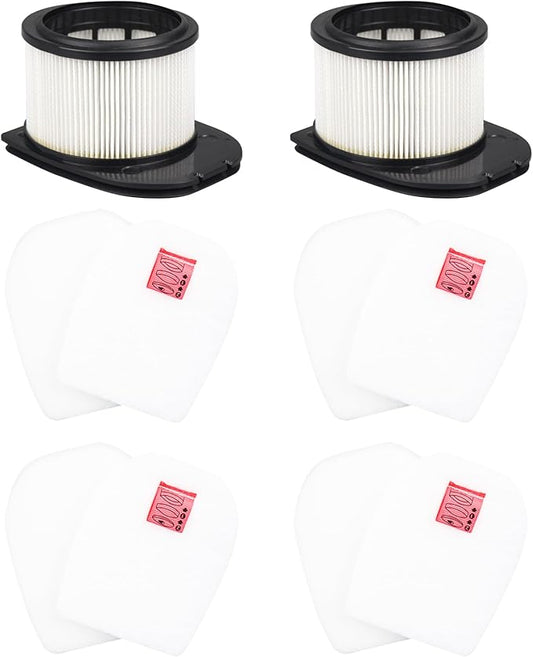 Replacement Filter Compatible with Shark UZ565H,IZ862H,IZ800,IZ840H,IZ562H,IZ540H,Cordless Pro Vacuum,Part # XPSMFIZ700 & XFFKIZ700
