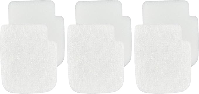 Dttery Filter Replacement for Shark Stratos AZ3000 AZ3002 Vacuum, XFFKAZ3000, 3 Foam and Felt