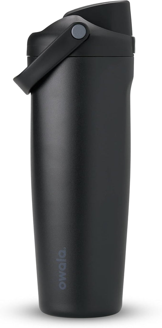 Owala FreeSip Sway - Stainless Steel - 30-oz. - Black (Very, Very Dark)