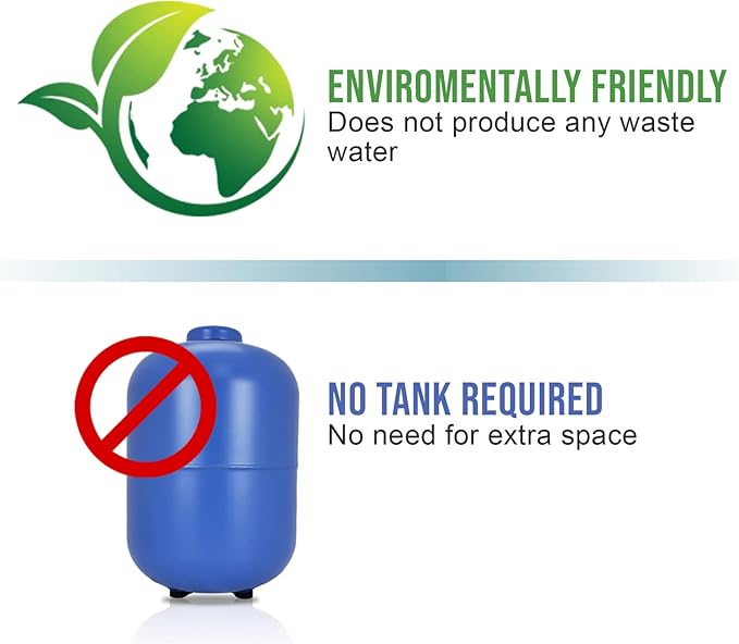 APEX MR-2032 Under the Counter Water Filter System - Alkaline