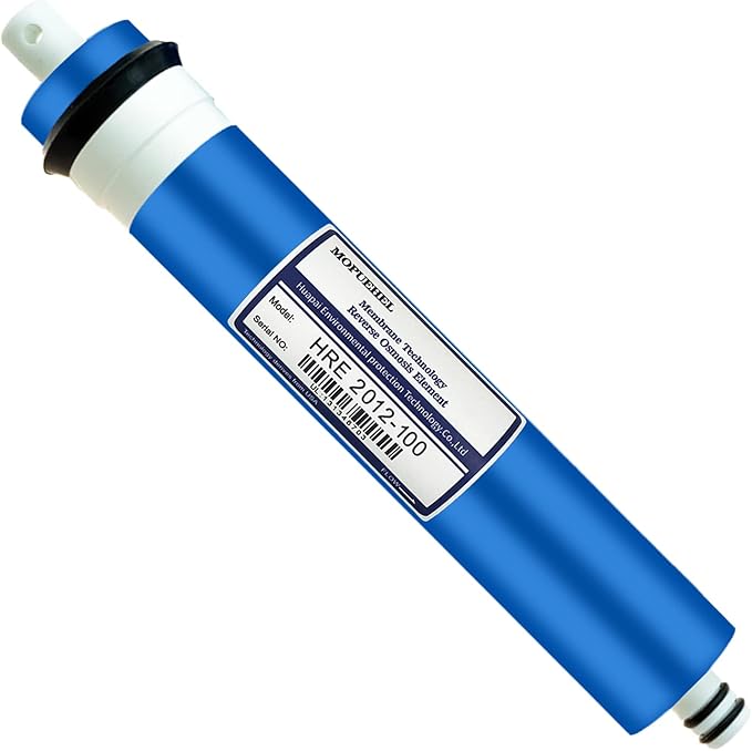 100 GPD RO Membrane Filter Replacement, Reverse Osmosis Membranes, Compatible for iSpring PH100 / RCC100P / RCC1UP / RCC1UP-AK/APEC ROES-100 / Express Water RO10DX / RO10DXBN (1 Pack)