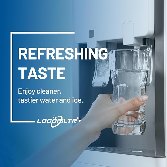 Inline Activated Carbon Block Water Filter with 1/4" Quick Connect, T33 In Line Water Filter Replacement Cartridge for Icemaker, Post Carbon Filter for RO Reverse Osmosis Water System (Pack of 3)