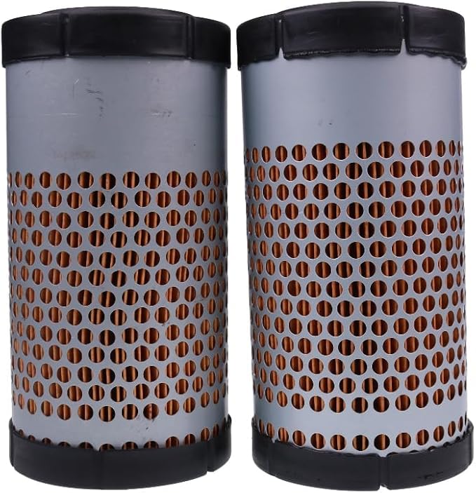 DVPARTS 2PK New Air Filter 6C060-99410 6A100-82630 K7311-82390 GA100-82630 For Kubota B1700 B21 B2100 B2301 B2320 B2400 B2410 B26 B2601