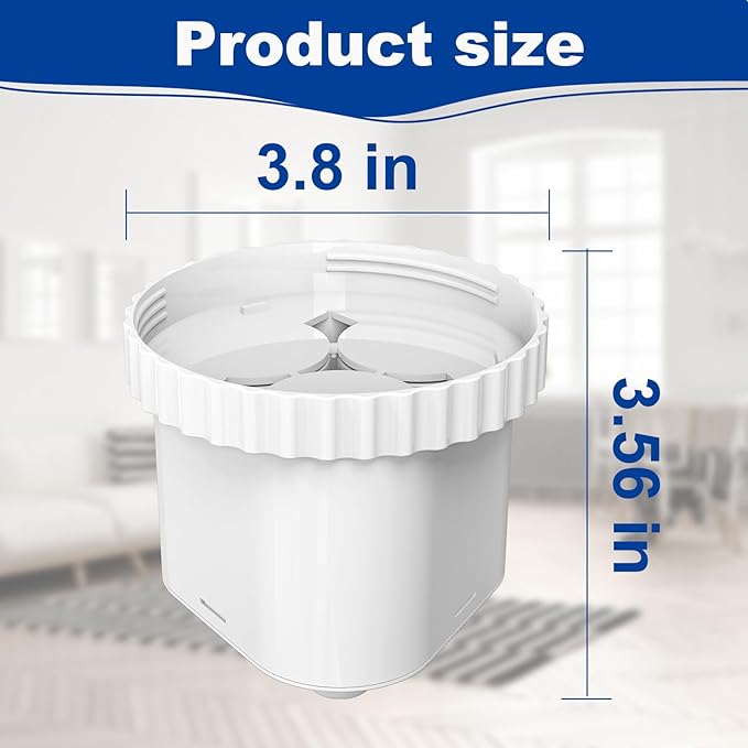 2 Pack Water Filter Compatible with Epic Water Pitcher, Aquagear, Seychelle - 150 Gallon Filter Replacement, Removes Odors, Fluoride, BPA Free