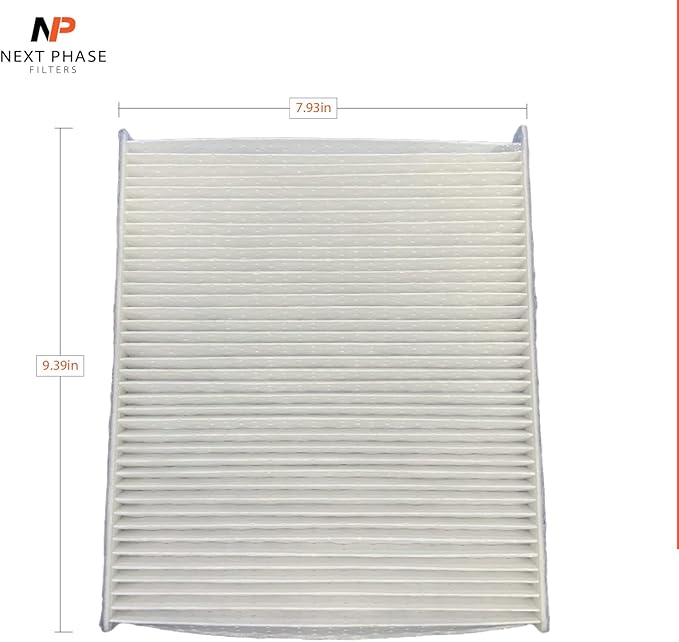 Cabin Air Filter Replacement - Pack of 1 - Made in USA - Compatible with 2018-2023 Jeep Wrangler 2.0L & 3.6L, 2021-2022 6.4L, 2020-2023 Gladiator 3.6L, 2021-2022 3.0L - Replaces O.E. 68301863AA