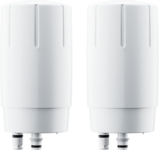 Water Faucet Filter by DESENRUIS Compatible with Brita Faucet Filter,36311 On Tap Water Filter System, Compatible with FR-200, FF-100 Replacement filter,Reduce Lead and Chlorine,Pack of 2