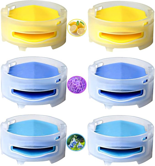 6 Pack Replacement for Shark Odor Neutralizer Cartridge AZ3002 HZ3002 Accessories for Shark Vacuum Cleaner Odor Neutralizer/air Purifier HP302.1541fc3000 Fragrant odor (multiple fragrances)